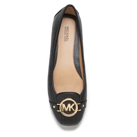 michael kors black flat|Michael Kors black flats women.